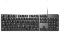 คีย์บอร์ด Logitech K845 Mechanical Keyboard พร้อม TTC Switch สวิทช์สีแดง / น้ําเงิน / น้ําตาล ( Built - In White Backlights ) .แป้นพิมพ์สำหรับเล่นเกม