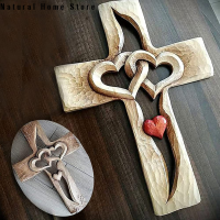 ร้านขายไม้ธรรมชาติส่งตรงจาก Love Cross ไม้แกะสลักบ้านลายหัวใจ