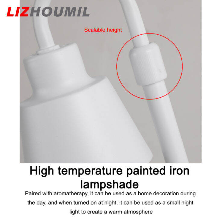 lizhoumil-โคมไฟอุ่นเทียนหรี่ไฟได้เทียนหอมปรับความสูงได้-เทียนหอมปรับอากาศของขวัญวันวาเลนไทน์