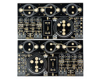 2Pcs Hood 1969 Class A เครื่องขยายเสียงบอร์ด PCB Perfect 6หลอดใบ้ PCB เปล่า