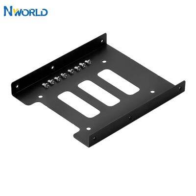 Nworld 10pcslot Metal 2.5" to 3.5" SSD HDD Hard Drive Mount Bracket Converter Adapter Hard Drive Holder Enclosure