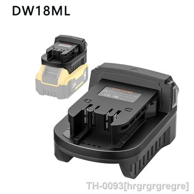 ▼♛ hrgrgrgregre Adaptador de bateria para Dewalt Dewalt 18V/20V Max Li-ion Converter 18V Use