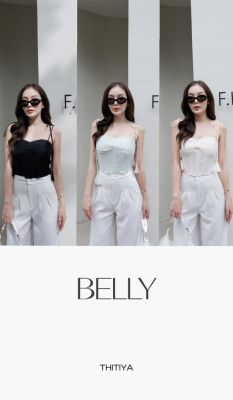 BELLY สวยฉ่ำมากก เสื้อครอปความยาวกำลังดี ใส่แล้วผู้ดีมากๆ เนื้อผ้านิ่ม thitiya