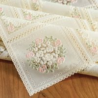 New pvc table cloth Waterproof and anti-scald and oil-proof lace coffee table mat tablecloth