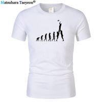 Evolution Rugby of Man T-Shirt Funny Print T Shirts Men Short Sleeve Cotton Male Tshirts Summer Oversized Tops