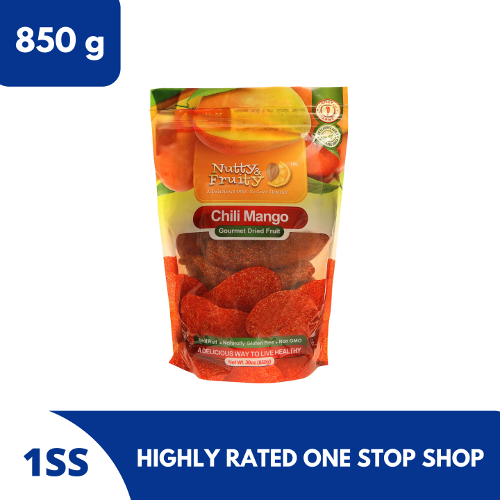 Nutty & Fruity Chili Mango Gourmet Dried Fruit, 850g Lazada PH