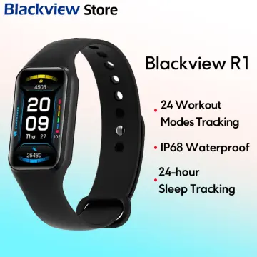Blackview R5 Blood Oxygen SmartWatch Bluetooth Fitness Heart Rate Sleep  Monitor IP68 Waterproof Smart Watch Android
