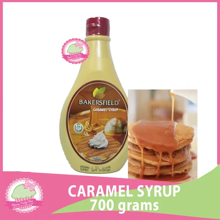Caramel Syrup 700g Bakersfield "ExpJuly ,2023 " Milk tea Syrup