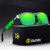 Viahda nd Design Polarized Sunglasses Men Driving Shades Male Sun Glasses For Women Spuare Mirror Summer UV400 Oculos