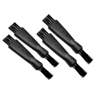 4Pieces Double-Sided Razor Trimmer Shaver Cleaning Brush Clipper Cleaner Brush Clipper Cleaning Brush for Men