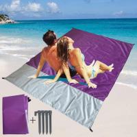 Foldable Ground Carpet with 4 Ground Pegs Waterproof Reusable Portable Pocket Picnic Mat Sleeping Pads