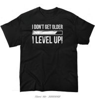 Level Up Birthday Party T Shirt Tee Gamer Video Game Nerd T-Shirt Top Men Cotton Tees Unisex Casual Gift Streetwear