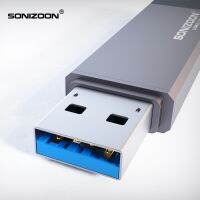 SONIZOON PSSD USB3.2 256GB/512GB/1TB/2TB USB สถานะทึบแบบพกพาแฟลชไดรฟ์โซลิดสเตต TPYEC-3ภายนอก1ไดร์ฟปากกา3.0