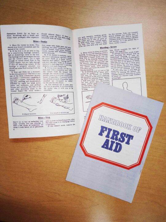 Handbook of First Aid Lazada PH
