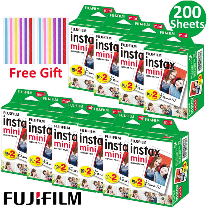 20-200-sheets-fuji-fujifilm-instax-mini-11-film-white-edge-photo-paper-films-10-200-pcs-for-instant-mini-9-8-7s-25-50s-camera