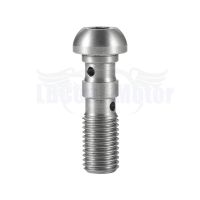 New Brake Tubing Screw Single Double Hollow Holes Replacement Stainless Banjo Nuts Bolts For Universal M10x1.0 M10x1.25 Thread