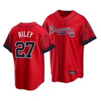 2021 Stitched American Atlanta Brave Baseball Jersey #5 Freem #13 Austin Riley #27 Ronald Acuna Jr City Connect Jersey