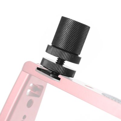 【CC】 1/4 quot; to Flash Layer Thread Plate Screw Mount for camera Speedlite Mic Accessories