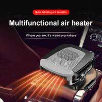 12v24v Car Electric Heater With 2 In 1 Cold And Warm Wind For Automobile Windscreen Winter Defogger Defroster Car Electronics