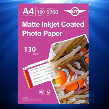 140g A4 100sheets Double-sided Inkjet Printing Paper Matte Inkjet