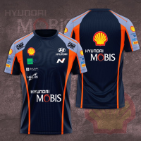 2023 NEW Casual Short Sleeve Modern Shell Mobis Modern Racing Omp Large Print Summer Mens And Womens Fashion T-shirt brand new T-shirt