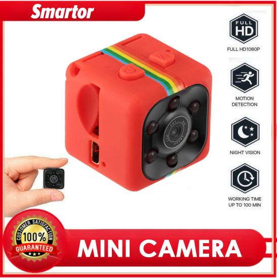 Ready stock 100% original sq11 mini wireless micro camera hidden wifi - ảnh sản phẩm 1