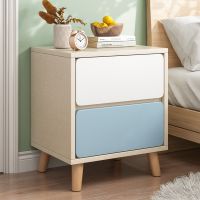 [COD] Bedside mini shelf simple bedroom economical storage cabinet modern minimalist