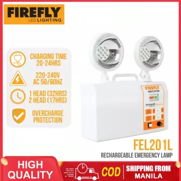 Rechargeable Twinhead Emergency Lamp - Firefly Electric and Lighting  Corporation