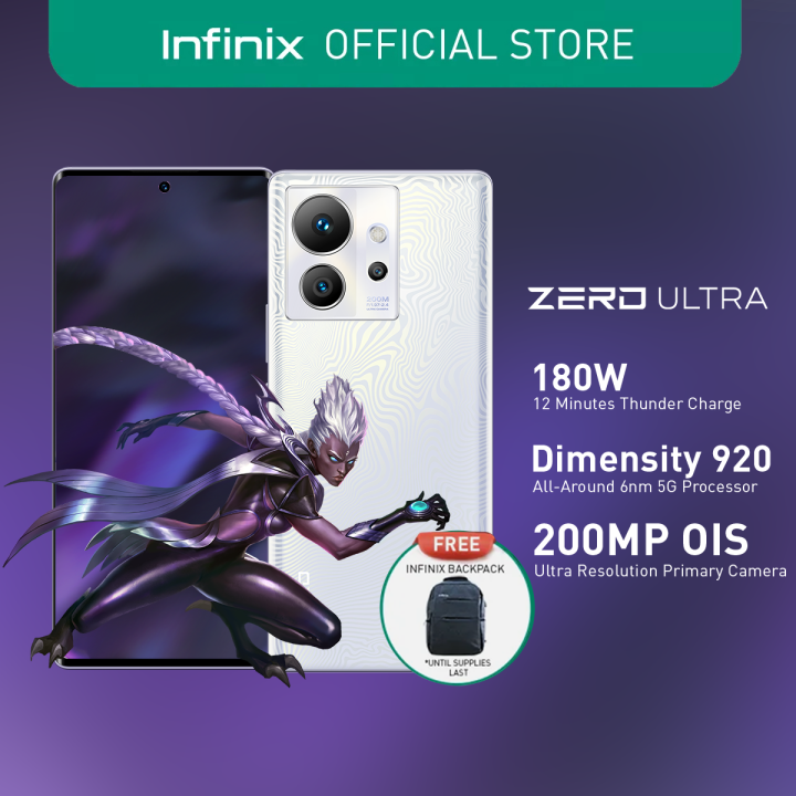 Infinix Zero Ultra 8GB + 256GB, Dimensity 920, 200MP Ultra Camera(1 ...