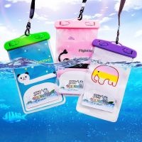 Cartoon Phone Waterproof Bag for Swimming Surfing Diving Underwater Photograph Keep Mobile Phone Dry Case Cover