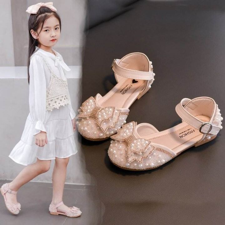 girls-sandals-2023-summer-new-childrens-princess-shoes-soft-sole-fashionable-casual-non-slip-beach-shoes-for-medium-and-large-children
