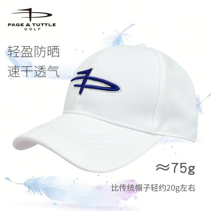 american-pt-new-golf-hat-mens-and-womens-hard-top-outdoor-sports-sunscreen-breathable-topless-sun-golf