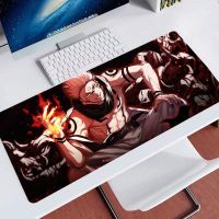 Jujutsu Kaisen แผ่นรองเมาส์อะนิเมะแล็ปท็อป Office Yu Itadori Table Pad XXL อุปกรณ์คอมพิวเตอร์ แผ่นรองเมาส์ Office Keyboard Soft Table Pad