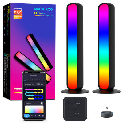 ไฟ RGB สร้างบรรยากาศบนเดสก์ท็อปอัจฉริยะการซิงโครไนซ์เสียงดนตรีเสียงดนตรีในร่มข้างเตียงผนังกระบะเสียงแสง