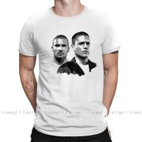 Prison Break Tv Series Plot Crime 2021 New Arrival T-Shirt Illustration Unique Design Shirt Crewneck Cotton For Men Tshirt