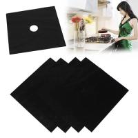 New Product 4Pcs/Set Gas Stove Cooker Boiler Hob Oil Protector Furnace Sur Protection Protecting Pad Mat Liner Clean Mat Pad