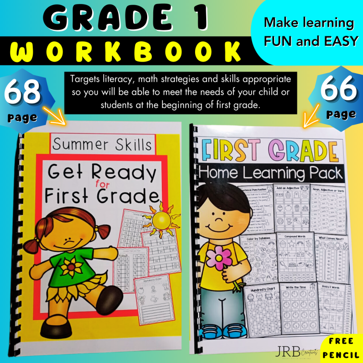 GRADE 1 HOME LEARNING WORKBOOK/WORKSHEET | Lazada PH