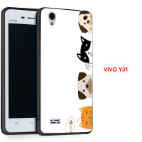 เคสซิลิโคนนิ่มสำหรับ VIVO Y31 2016/Y31A/Y35 2016/Y37/Y51/Y53/1606