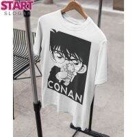 START ✨ จัดส่งที่รวดเร็ว เสื้อยืด เสื้อคู่ Unisex รุ่น Conan T-Shirt สวยใส่สบายแบรนด์ Khepri 100%cotton comb ลายพิมพ์รีดทับได้เลย ไม่หด ไม่ย้วย