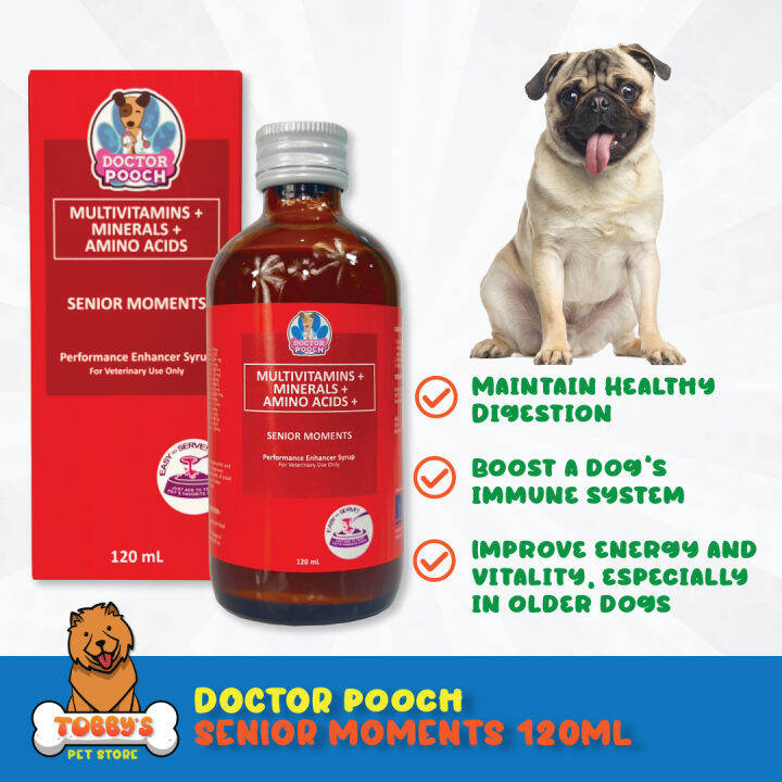 Doctor Pooch Senior moments 120 ML Lazada PH