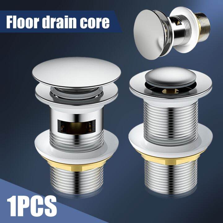 Stainless Steel Basin Pop up Drain Core Anti Clogging Bounce Core Drain