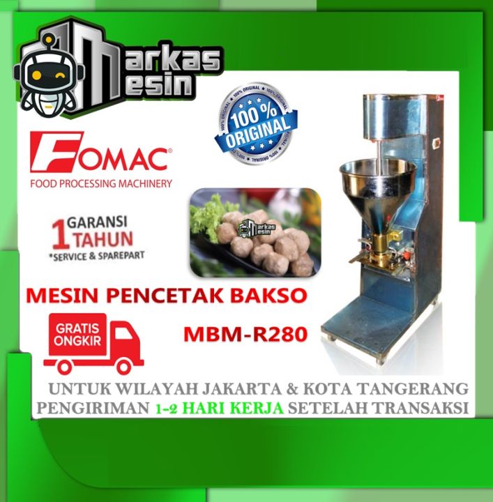 Mesin Cetak Baso Meat Ball Maker Mbm R280 Fomac Lazada Indonesia