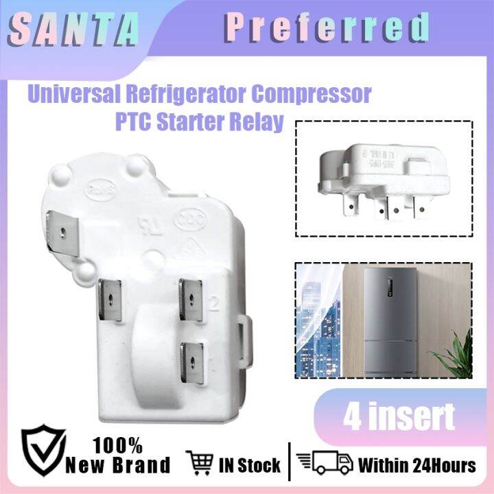 Electrical PTC Refrigerator Compressor Starter Overload Protection ...