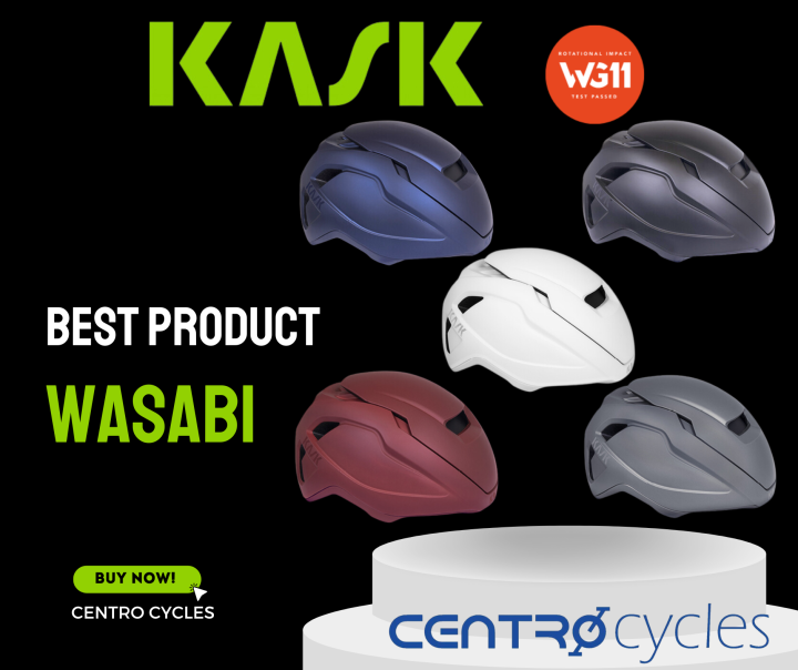 KASK Cycling Helmet (WG11) Wasabi (MALAYSIA SOLE Distributor) Lazada