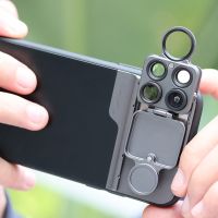 5 in 1 Phone Lens Kit 20X Super Macro Lens CPL Fisheye Telephoto Lens for iPhone 13 12 pro max/11 Pro Max Pixel 4 XL