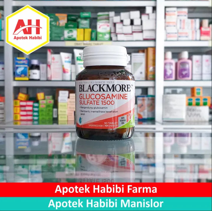 Blackmores Glucosamine Sulfate 1500 1 botol isi 30 tab Vitamin tulang