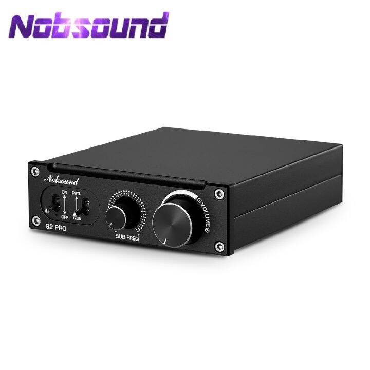 Nobsound Hi Fi G2 Pro Subwoofer Full Frequency Mono Channel Digital Power Amplifier 300W For