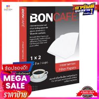 บอนกาแฟ กระดาษกรองกาแฟ ขนาด 1x2 นิ้ว x 40 ชิ้นBoncafe Filter Papar Size 1x2 Inches x 40 pcs