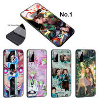 Casing หรับ Xiaomi Redmi Note 10s 10 10T 11S 11 K30 K40 K50 Pro Z00M Plus 10pro K30i S2 Mi Poco X3 NFC GT NEO X2 FUL185 Demon Slayer Anime Pattern Phone เคสโทรศัพท์