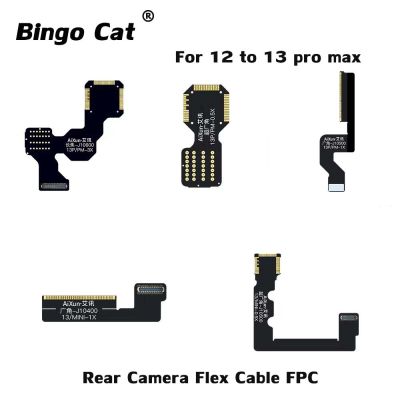 JCID Rear Camera Flex Cable FPC for iPhone 7 P 8 8P X S MAX XR 12pro 11Pro MAX Rear Camera Maintenance Accessories Empty Writing